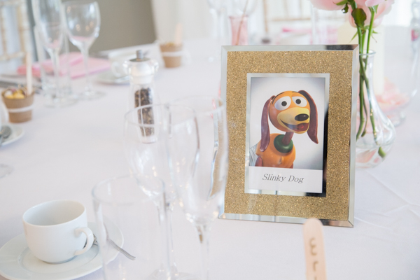 Toy Story Themed table number
