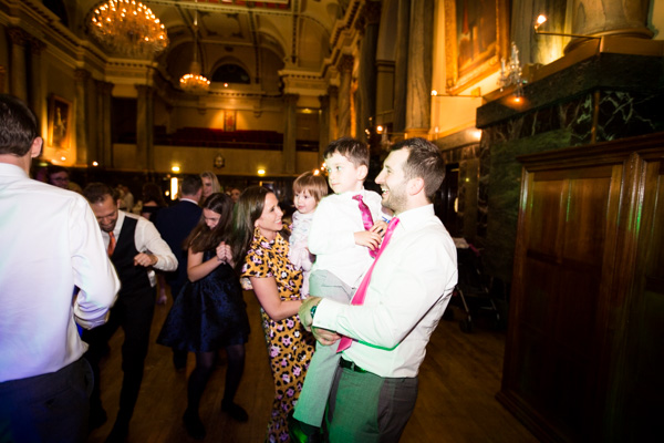 Guests on the dance floor at Cutlers' Hall Sheffield