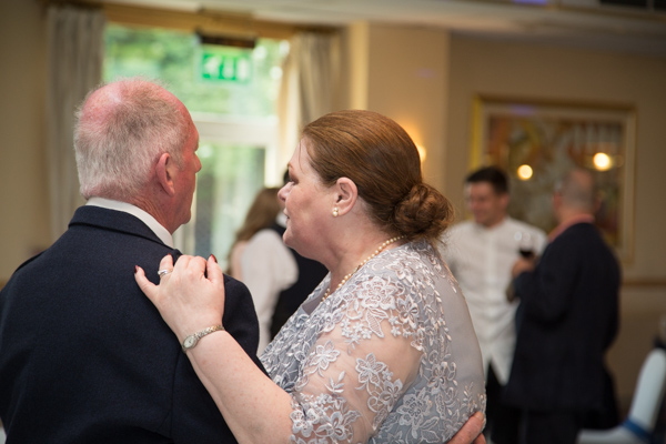 Bride and Groom first dance at Bluebell Banqueting Suite Barnsley Wedding