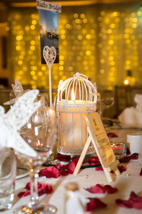 Table names at Whitely Hall Hotel Wedding