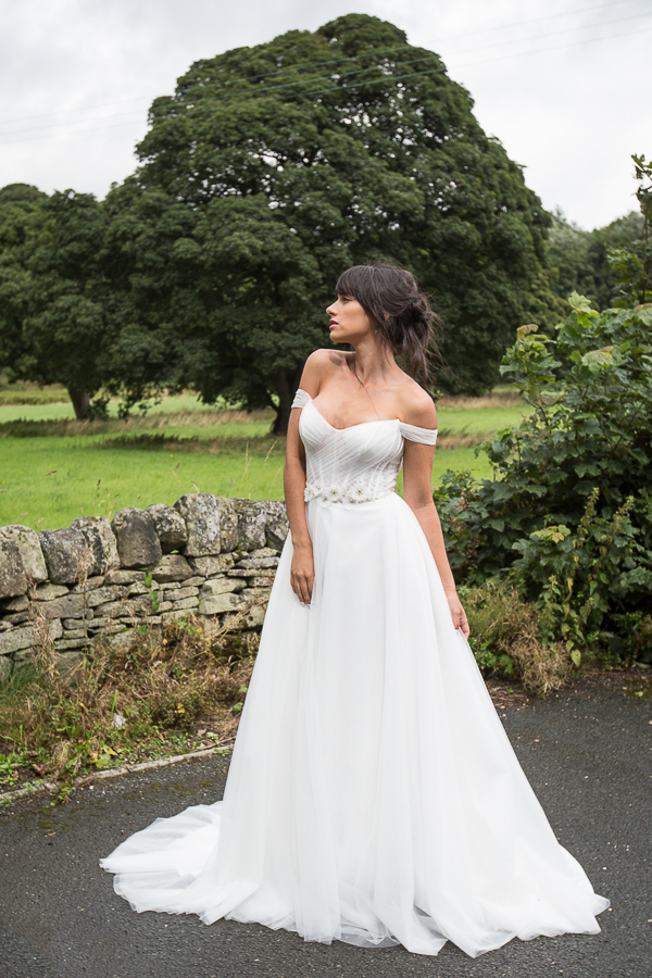 Angel Couture Bespoke Wedding Dress Penistone Sheffield Photography Shoot