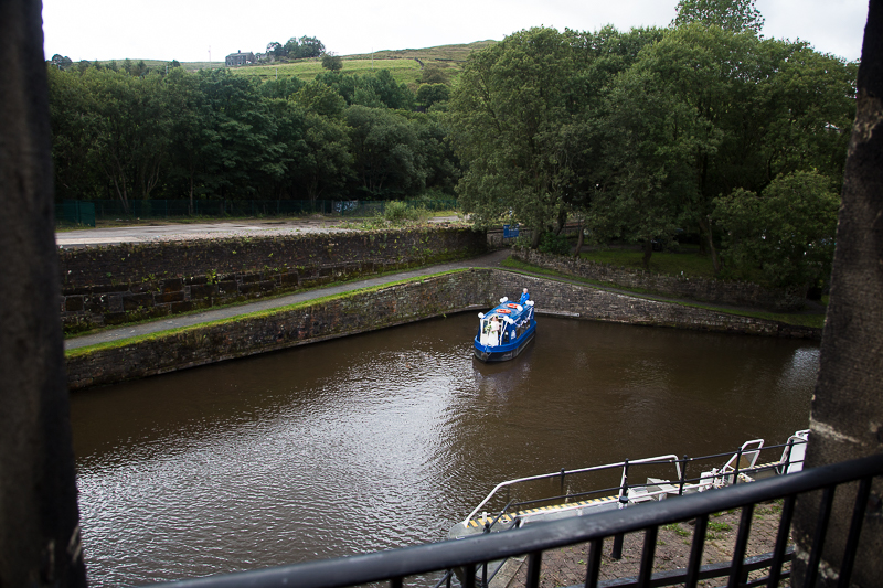 Canal Boat from Huddersfield Canal at Standedge Tunnel Styled Shoot