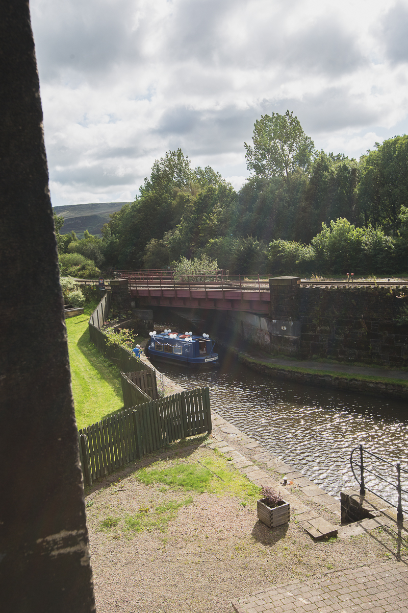 Canal Boat from Huddersfiled Canal at Standedge Tunnel Styled Shoot