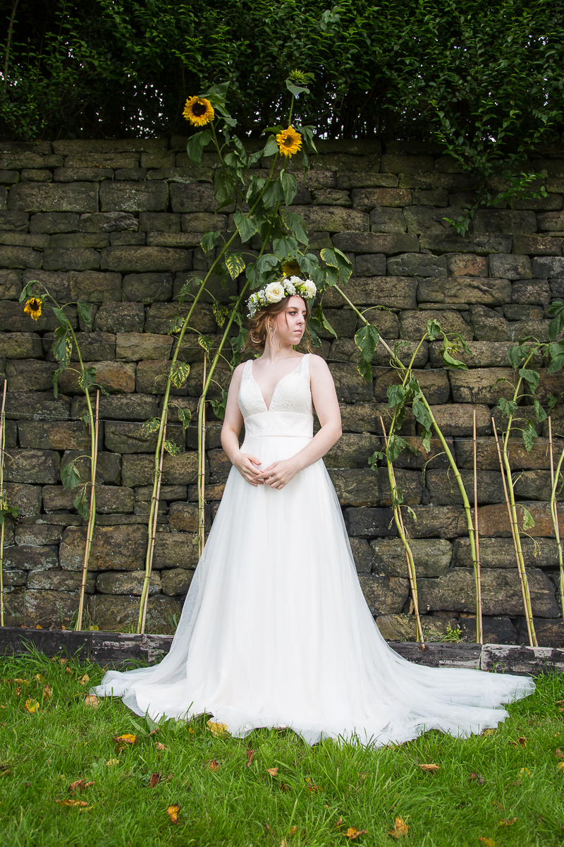 Bijou Bridal Boutique Wedding Dress at Standedge Tunnel Styled Session