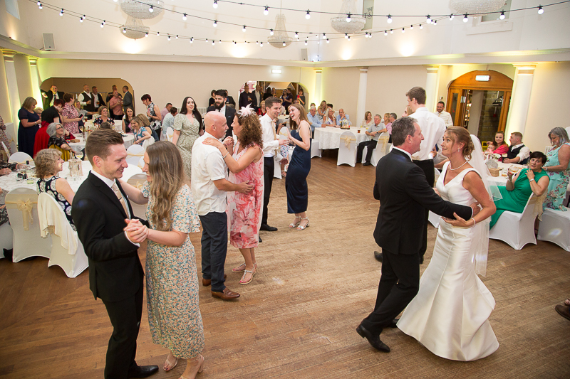 The first dance at Wortley Hall Hotel Wedding