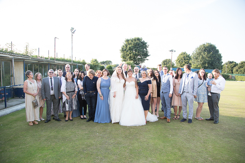 Group Photographs at Shaw Lane Sports Club Wedding Barnsley