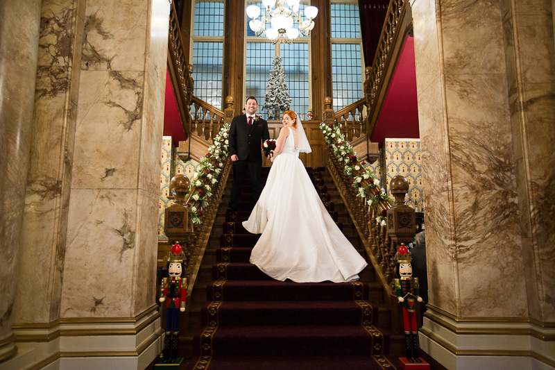 Wedding couple portraits at Rossington Hall Doncaster