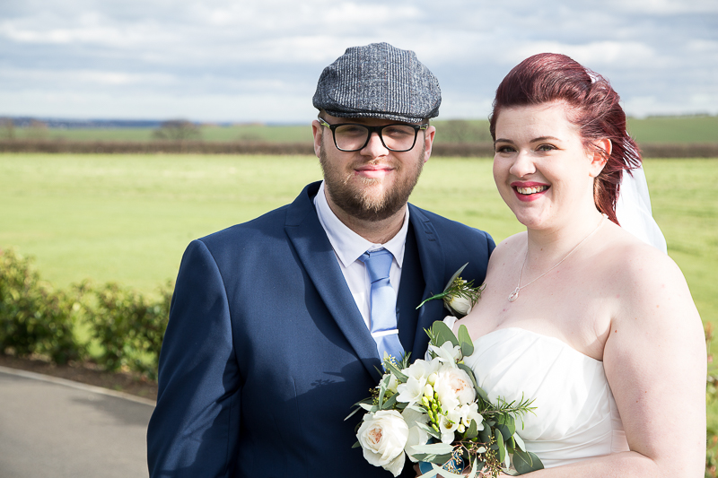 Couple Portraits at Burntwood Barnsley Wedding
