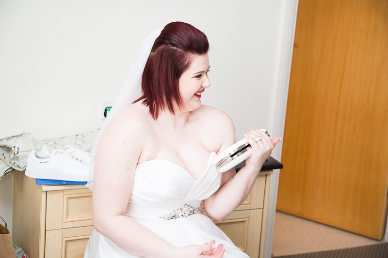 Bridal preparation at Burntwood Court Hotel