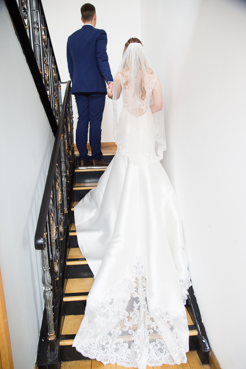 Couple Portraits at The Beehive at The Garrison Wedding Venue by Wedding Photographer South Yorkshire