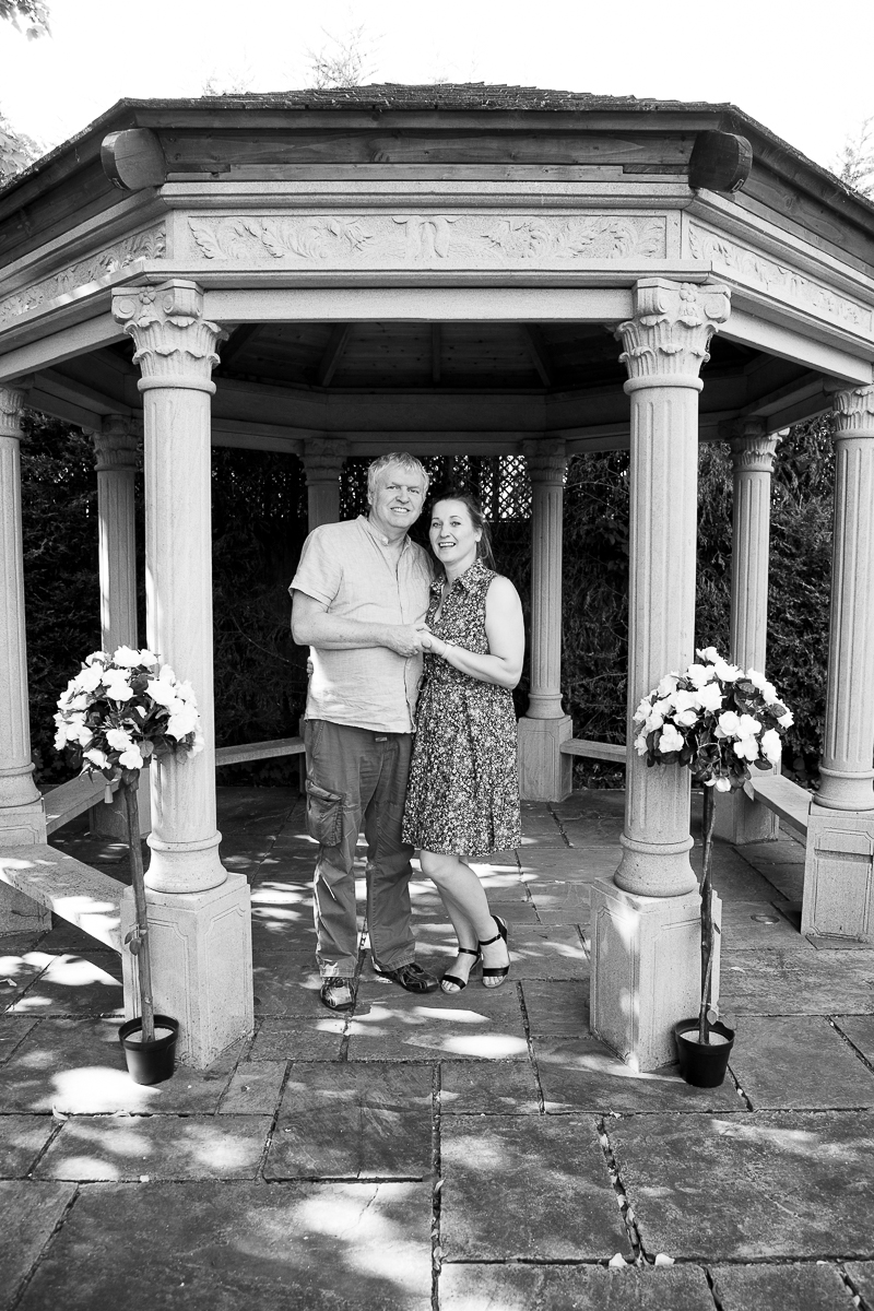 Julie and Sean's pre-wedding photo shoot at The Holiday Inn Barnsley