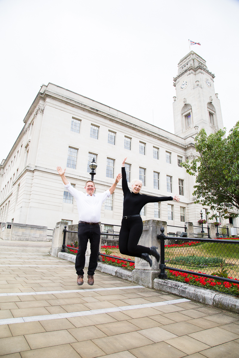 Pre-wedding session at Barnsley Town Hall by Charlotte Elizabeth Photography South Yorkshire Wedding Photographer