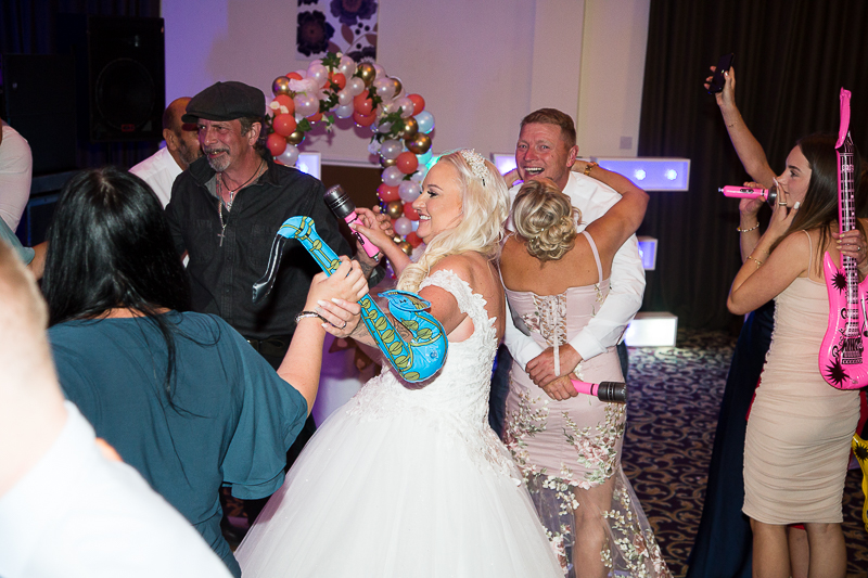 The Dancefloor at The Holiday Inn Barnsley Summer Wedding