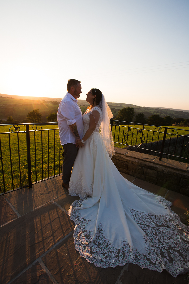 Couples portraits at The Fleece Countryside Inn Wedding by Charlotte Elizabeth Photography