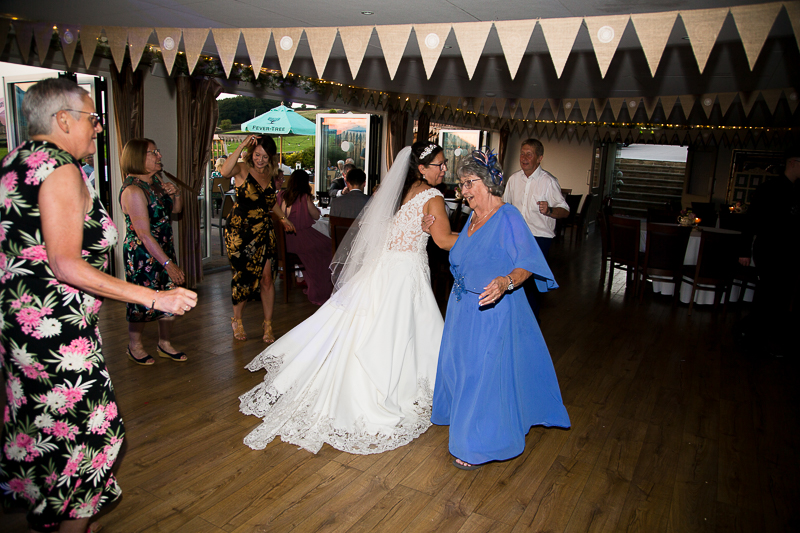 Guests dancing at at The Fleece Countryside Inn Barkisland
