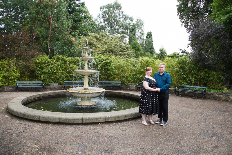 Pre-wedding Session at Sheffield Botanical Gardens by Wedding Photographer South Yorkshire