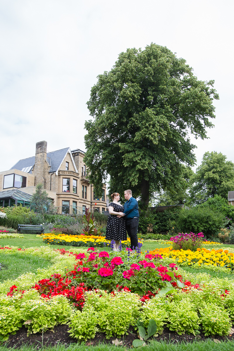 Pre-wedding Session at Sheffield Botanical Gardens by Wedding Photographer South Yorkshire