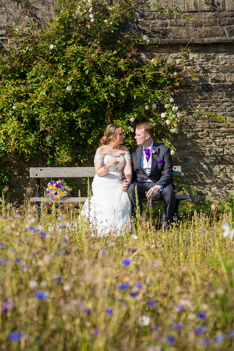 Couple portraits at Sheffield Manor Lodge wedding photography