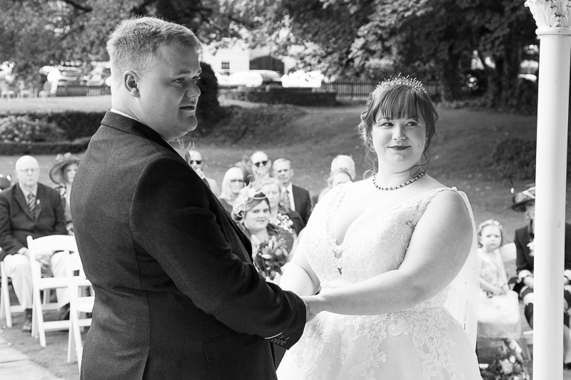 Outdoor Wedding Ceremony at Aston Hall Hotel Sheffield