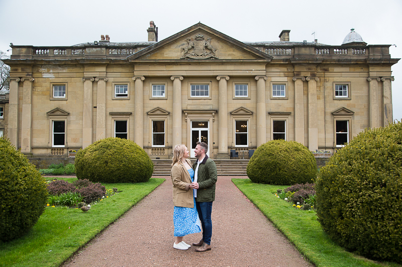 Pre-wedding session at Wortley Hall Sheffield by Charlotte Elizabeth Photographers in Barnsley