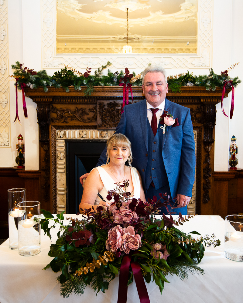 The Wedding ceremony at Wortley Hall Hotel Sheffield