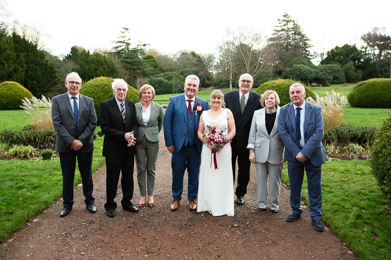 Family portraits in Wortley Hall grounds by natural wedding photographer in Sheffield