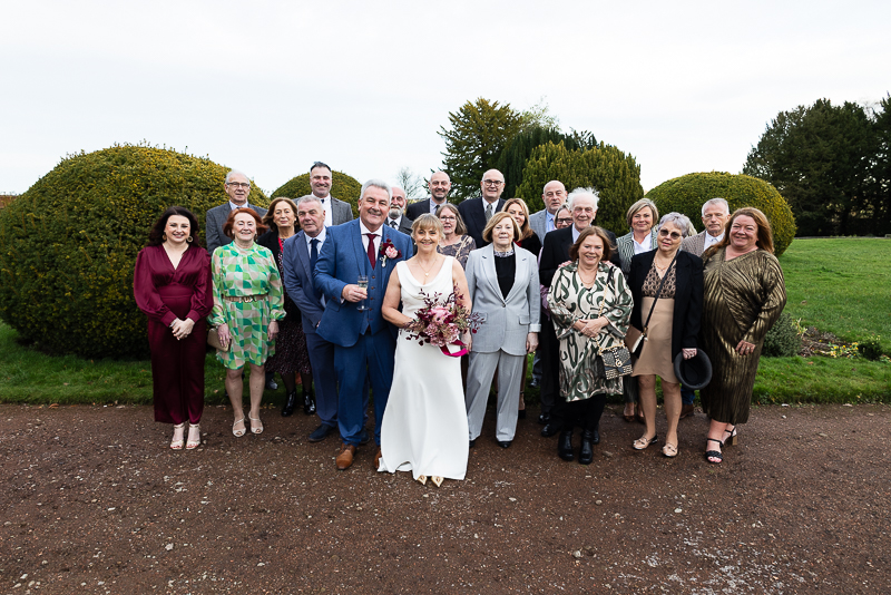 Family portraits in Wortley Hall grounds by natural wedding photographer in Sheffield