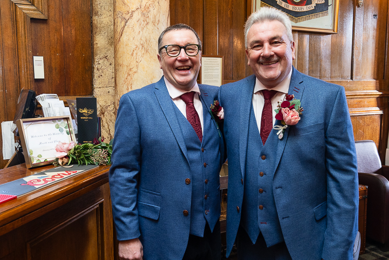 Groom Preparations at Wortley Hall Hotel