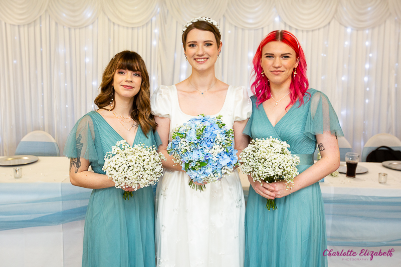 Group portraits at Shaw Lane Sports Club Barnsley wedding photographer
