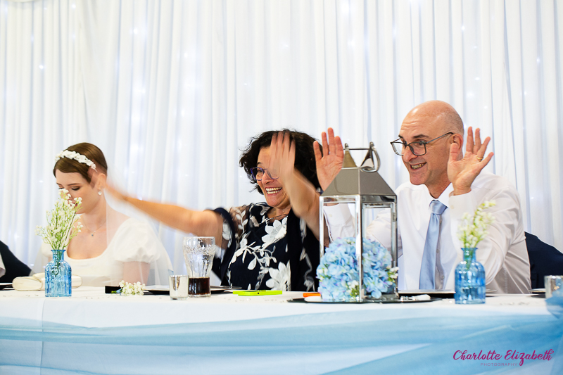 The wedding speeches at Shaw Lane Sports Club Barnsley wedding photographer