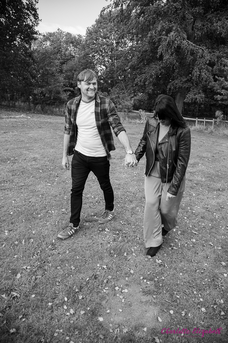 Pre-wedding session at Darfield Church by Charlotte Elizabeth Photography unposed wedding photography