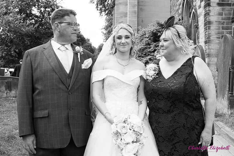Group Portraits at St Margaret's Church wedding