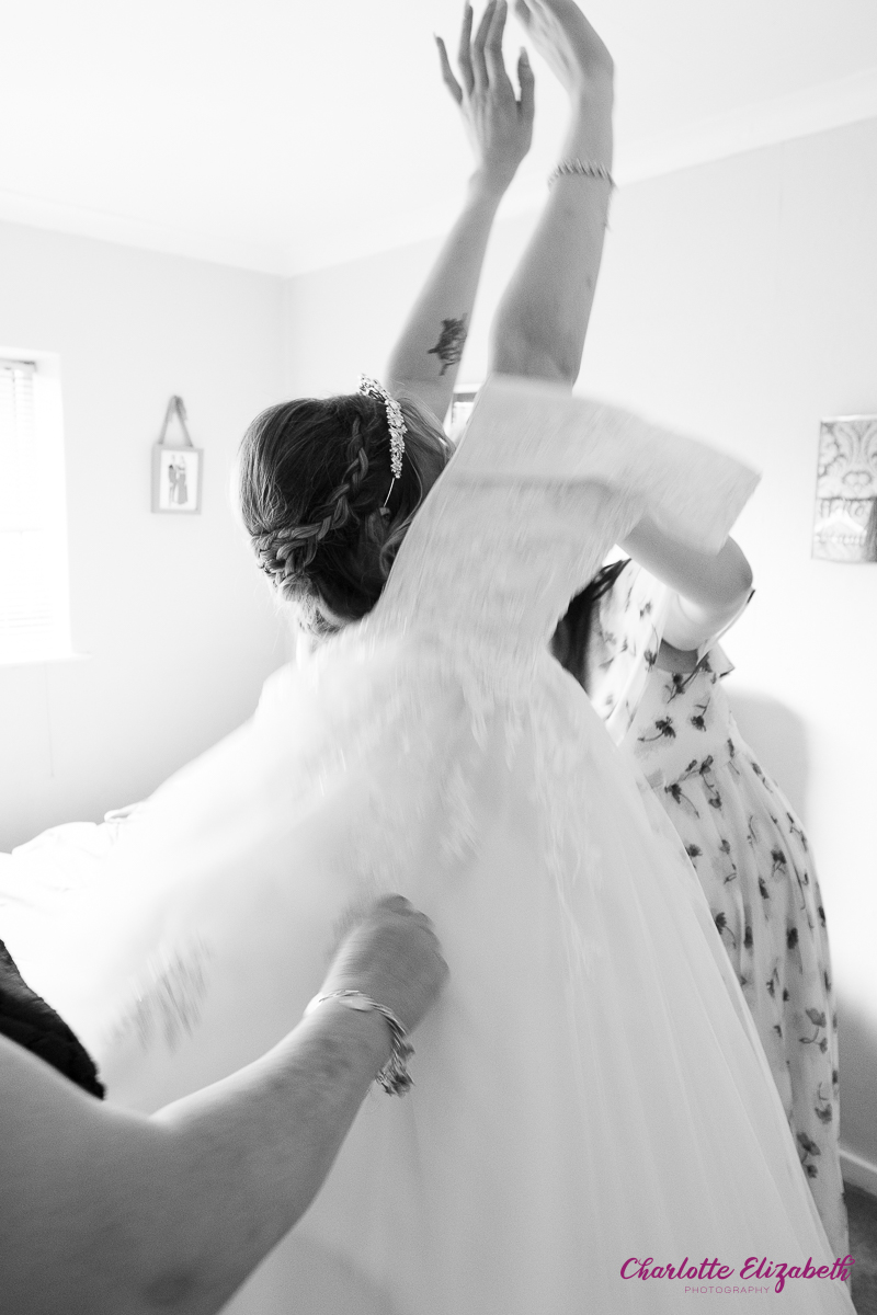Bridal preparations by Charlotte Elizabeth natural wedding Photography