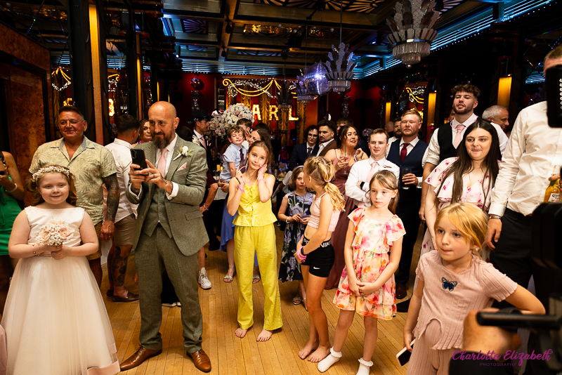The first dance at The Earl of Doncaster wedding photographer
