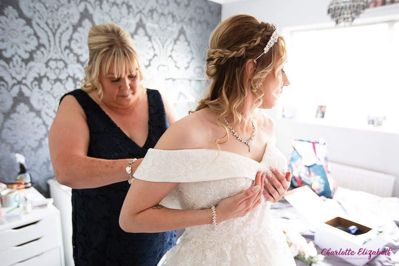 Bridal preparations by Charlotte Elizabeth natural wedding Photography