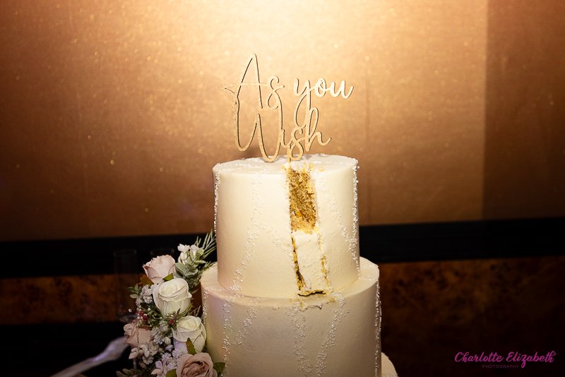 As you wish wedding cake topper