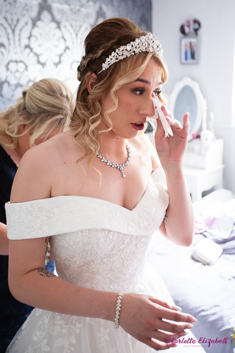 Bridal preparations by Charlotte Elizabeth natural wedding Photography