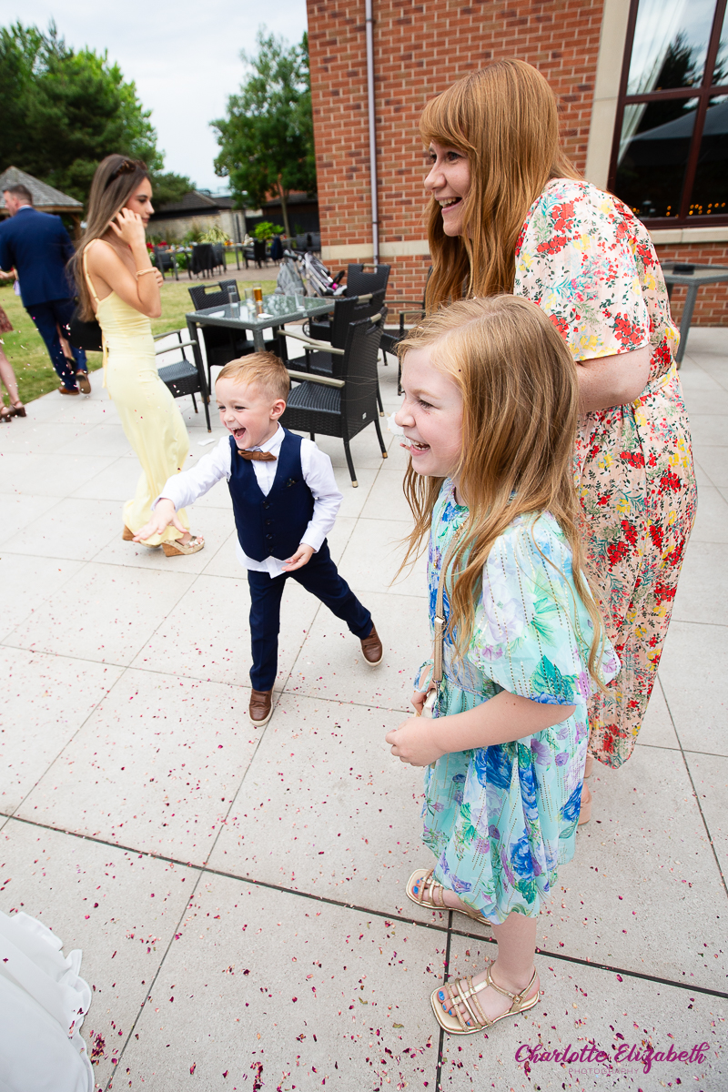 Couple portraits in the grounds of Burntwood Court hotel Barnsley wedding photographer