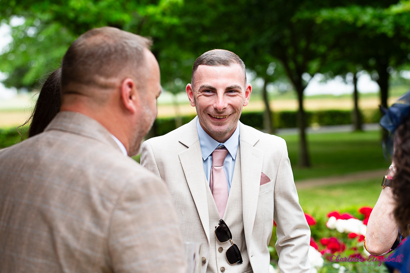 Wedding guests at Burntwood Court hotel Barnsley wedding photographer