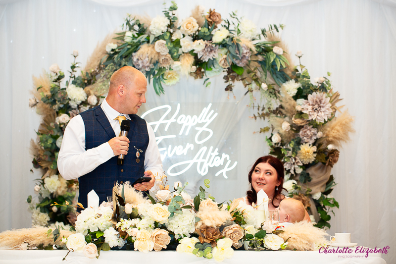 Wedding guests at Burntwood Court hotel Barnsley wedding photographer