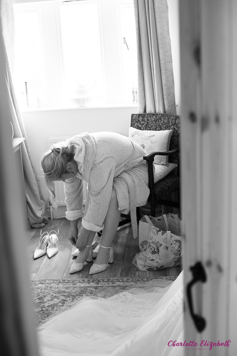Bridal preparations at home by Charlotte Elizabeth Photography Barnsley Photographers