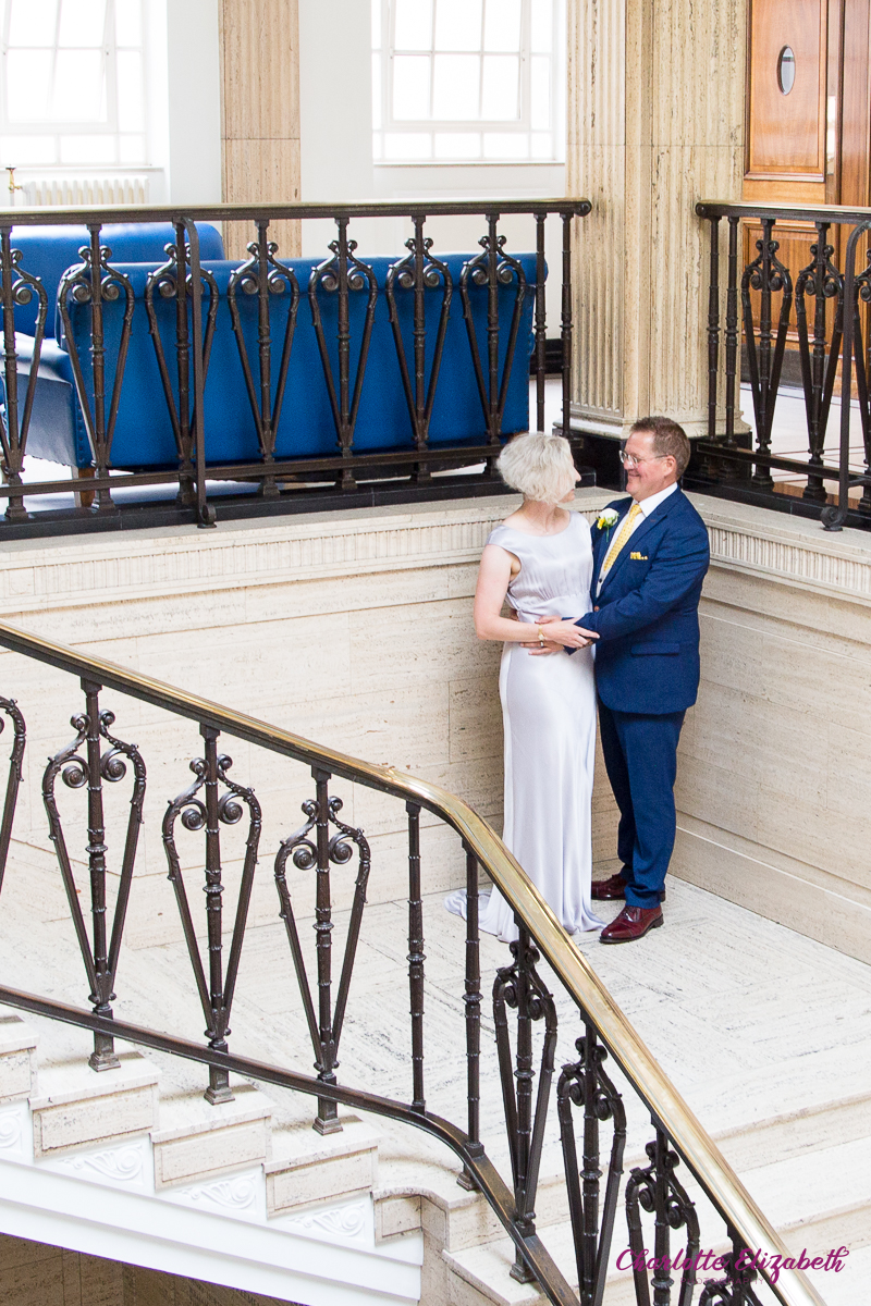 Natural wedding photography in Barnsley registry office wedding