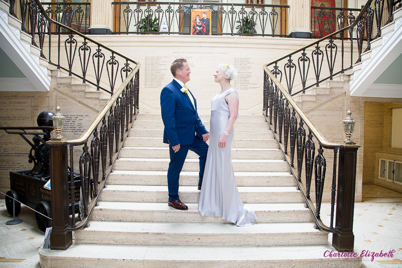 Natural wedding photography in Barnsley registry office wedding