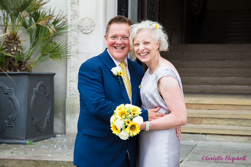 Natural wedding photography in Barnsley registry office wedding