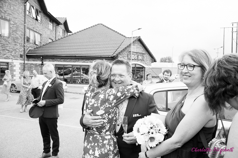 Natural unobtrusive wedding photography in barnsley