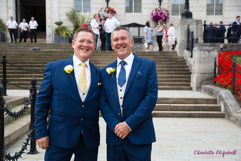 Natural wedding photography in Barnsley registry office wedding