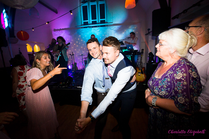 The first dance at Cawthorne Village Hall by natural wedding photographer in Barnsley