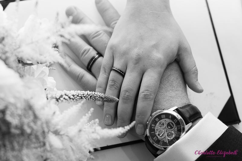 The wedding ceremony at Mosborough Hall Sheffield wedding photographer