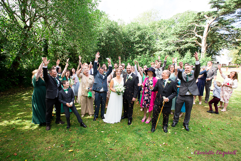 Group photographs at Mosbrough Hall wedding photographer