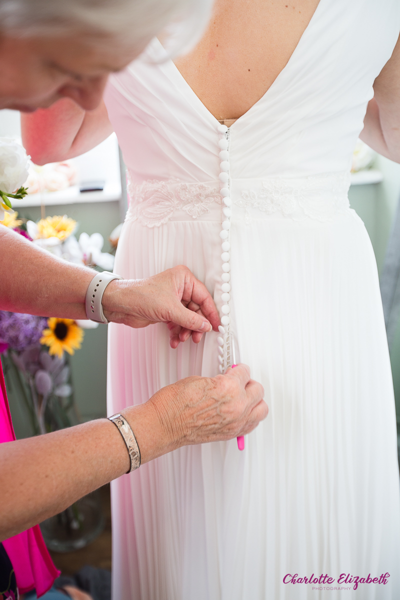Wedding preparations at Mosborough Hall Hotel Sheffield Wedding